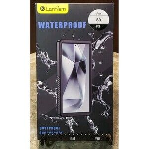 Lanheim Waterproof Dustproof Shockproof Phone Cover  Samsung 9S Black New Opened